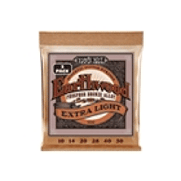 Ernie Ball 3550 Erthwd Extra Light Phos 10 50