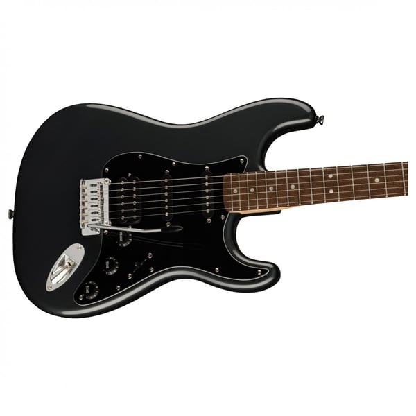 Fender Squier Affinity Stratocaster HSS LRL Charcoal Frost Metallic Pack