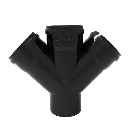 NICOL Derivazione tripla phono black