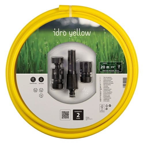 TUBO ESTENSIBILE PER GIARDINO IN KIT 'IKON' fino a 15 mt. - colori assortiti