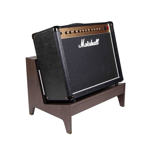 Gator Frameworks GFW-ELITEGTRAMPLG-BRN Stand per amplificatore combo Large in finitura Dark Walnut Brown<br>