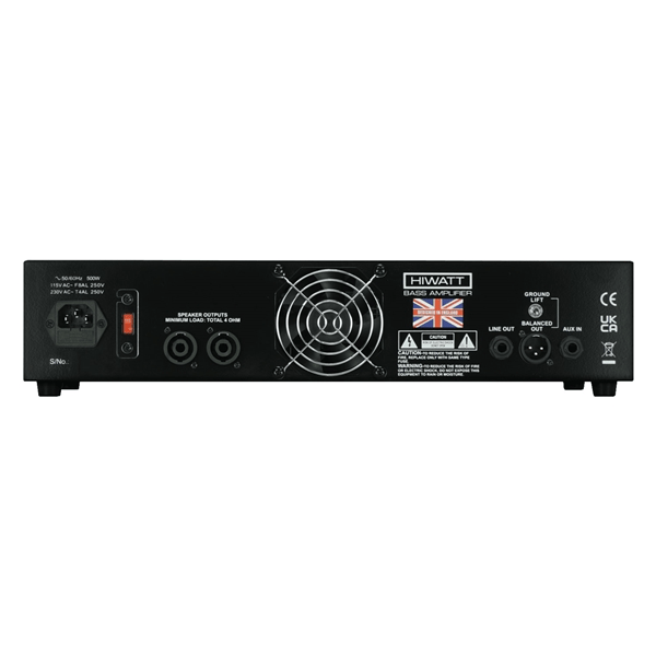 Hiwatt Bulldog 770 Studio testata per basso 770 W versione studio