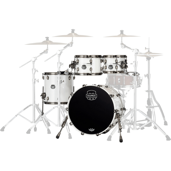 MAPEX IT SE504XBBPI SATURN EVOLUTION BIRCH FUSION 4 PEZZI POLAR WHITE