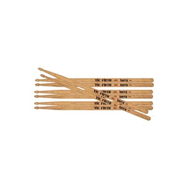 Vic Firth 5AT - Bacchette American Classic TERRA PACK 3+1