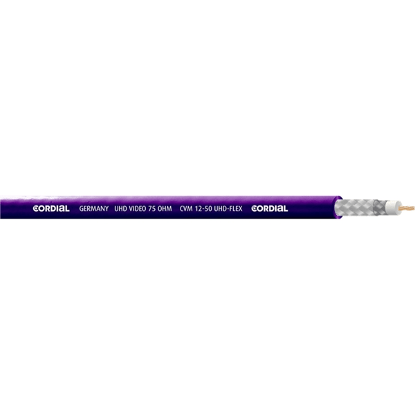 Cordial CVM 12-50 UHD-FLEX-PURPLE 100
