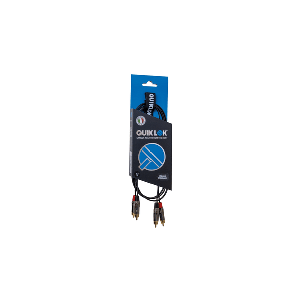 Quik Lok ITST/4RCA-2 2xRCA/2xRCA 2mt