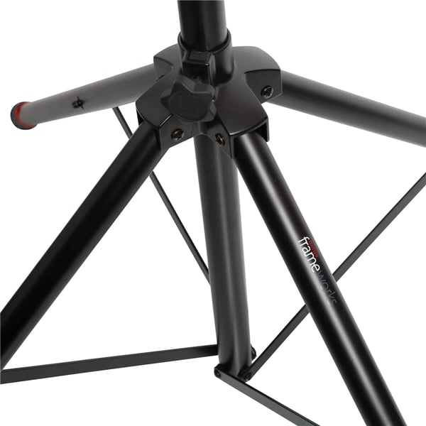Gator Frameworks GFW-LIGHT-LS2000 Supporto per luci stile albero con base a quattro gambe<br>