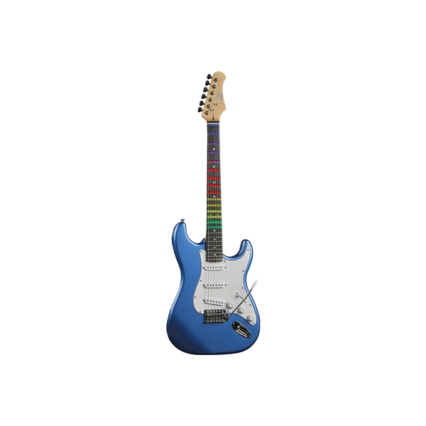 Eko Guitars S-300 Metallic Blue Visual Note