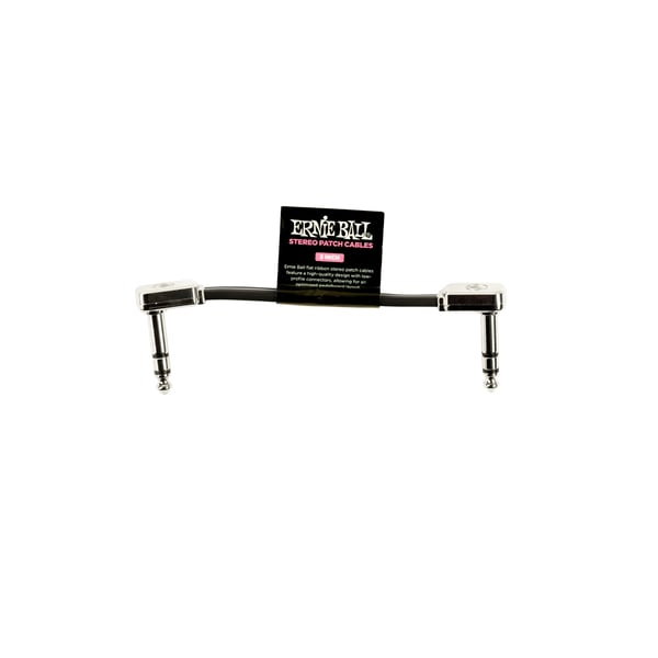Ernie Ball 6407 Single Flat Ribbon Stereo Patch Cable 7,62cm