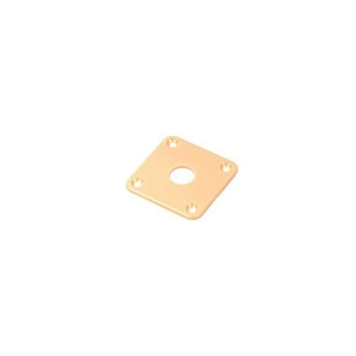 SOUNDSATION PARTS Placca di innesto Jack in ABS adatta per Les Paul (Crema)