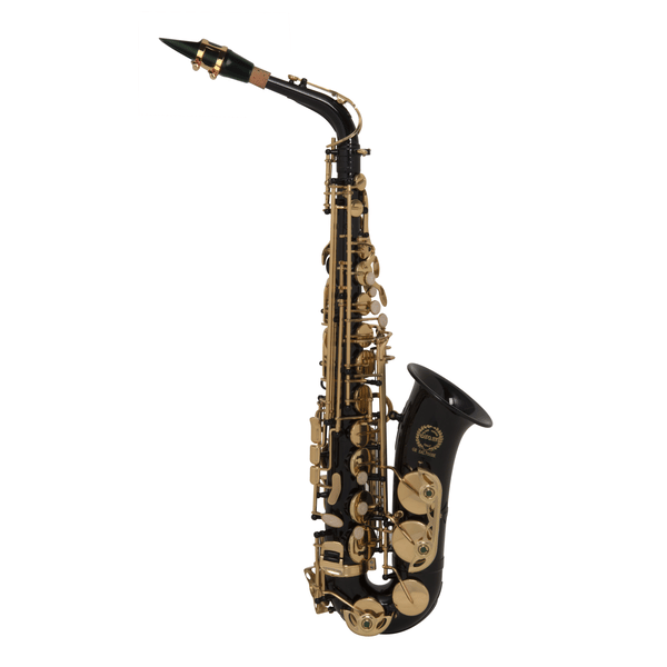 GRASSI Sassofono Contralto Mib, Nero Con Custodia
