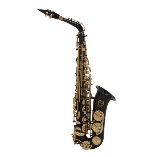 GRASSI Sassofono Contralto Mib, Nero Con Custodia