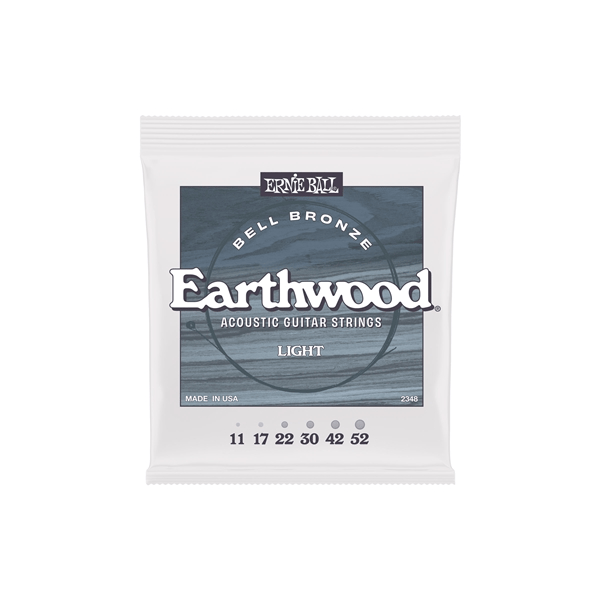 Ernie Ball 2348 Earthwood Bell Bronze Acoustic Light 11-52