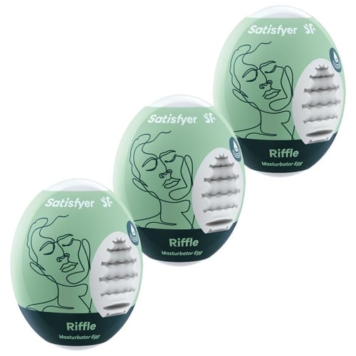 SATISFYER EGGS SATISFYER - 3 UOVA MASTURBATORI RIFFLE