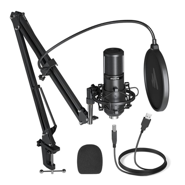 MAONO Set microfono a condensatore USB
