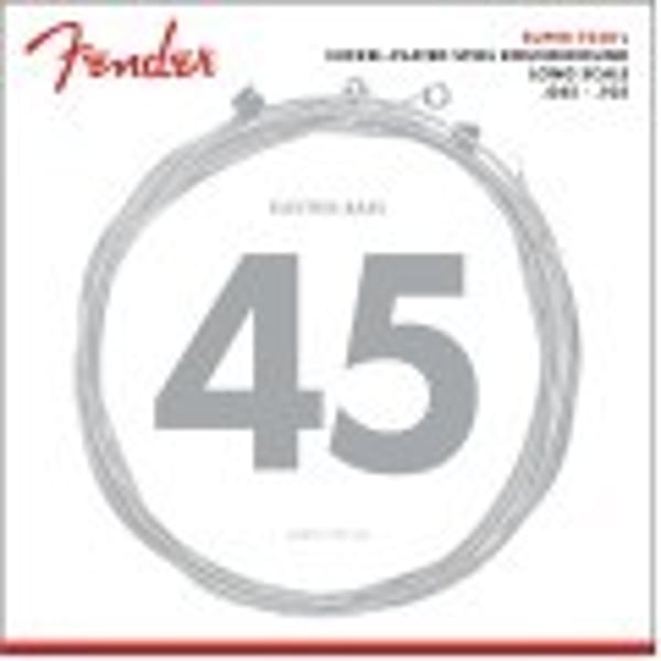 FENDER Muta 7250 per basso, acciaio nichelato, scala lunga, scalatura 7250M .045-.105, (4). Modello 0737250406