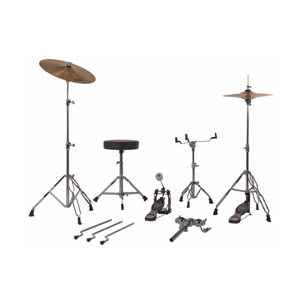 Natal DNA F22 5 pezzi White Sparkle - Black Hardware