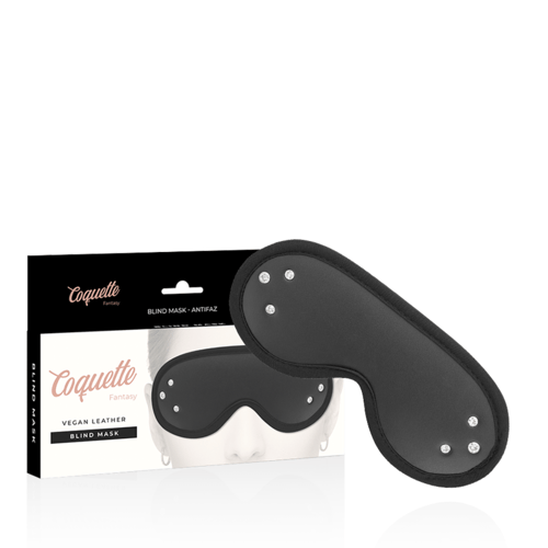 COQUETTE FANTASY COQUETTE CHIC DESIRE - MASCHERA FANTASIA VEGANA IN PELLE CON FODERA IN NEOPRENE