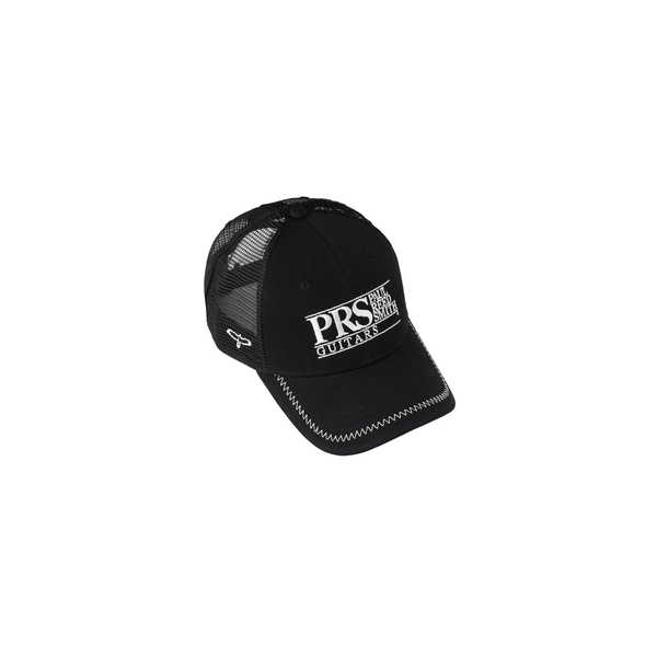 PRS Trucker Logo Hat Block Logo White