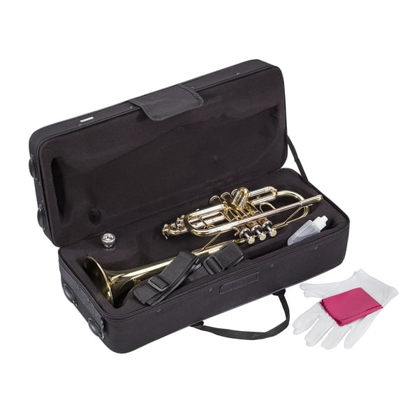 SOUNDSATION Tromba in Do con finitura laccata oro