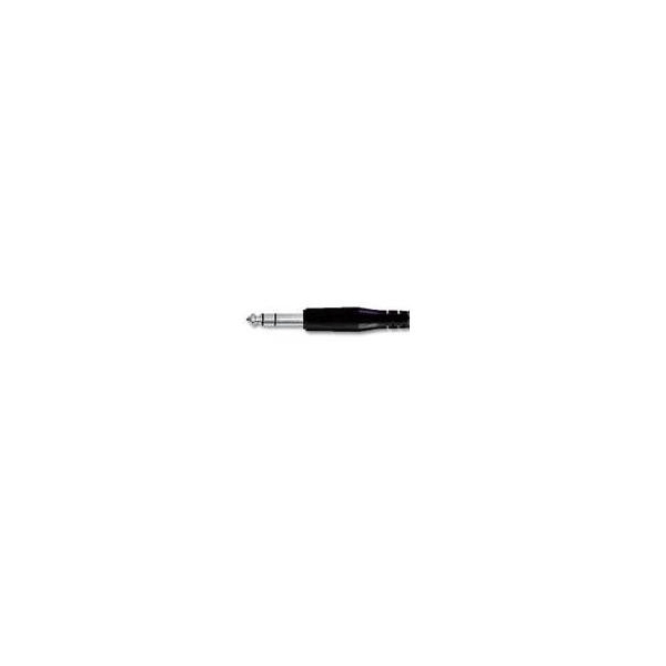 EXTREME Cavo audio di segnale schermato 1 jack stereo 1/4" 6.3mm - 2 connettori RCA maschio lunghezza 3 metri