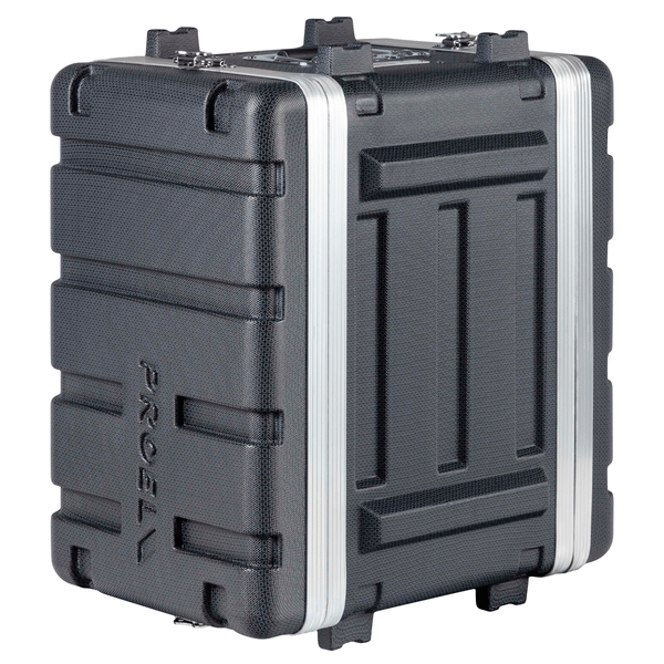PROEL STAGE Custodia a rack 19' - 6 unità - realizzata in 'Polietilene FORCE'. Profondità interna utile: 307 mm