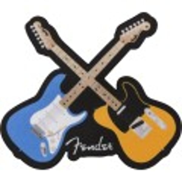 Toppa Fender Chitarre Incrociate