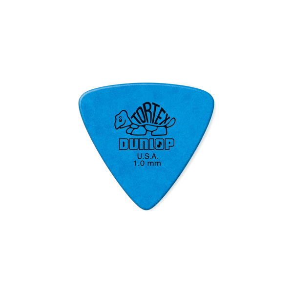 Dunlop 431R Tortex Triangle Blue 1.0