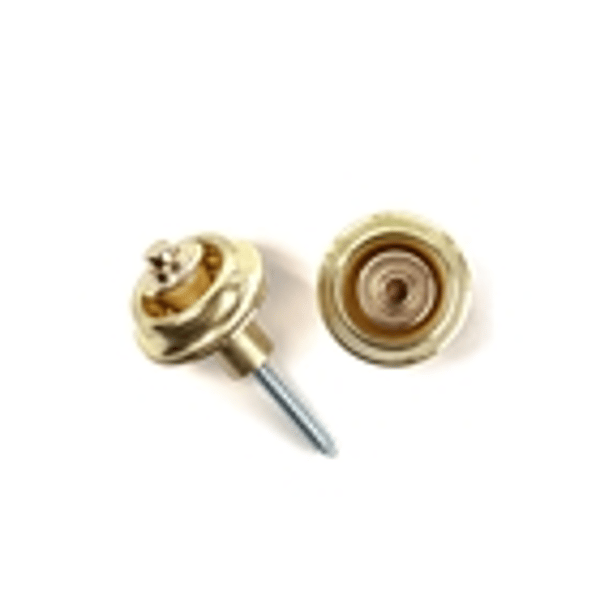 Dunlop SLS1402BR Straplok Flush Mount Strap Retainer System, Brass