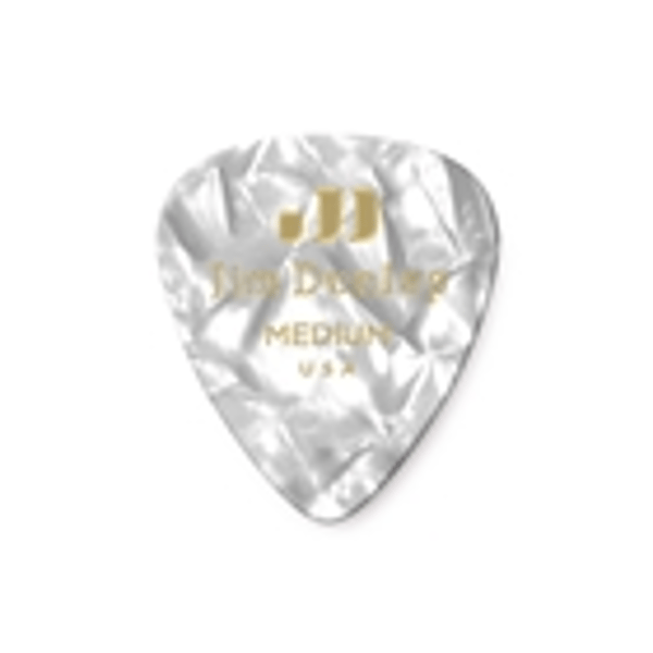 Dunlop 483R#04 White Perloid - Medium
