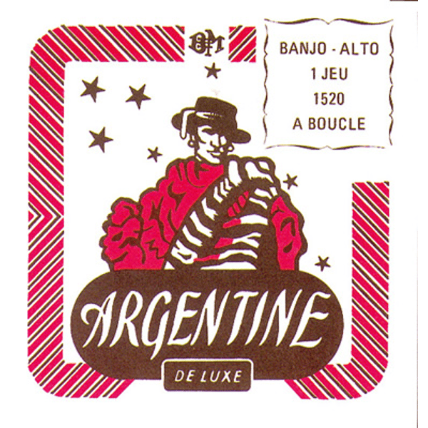 Argentine 1520 Set 4 corde per Banjo Alto