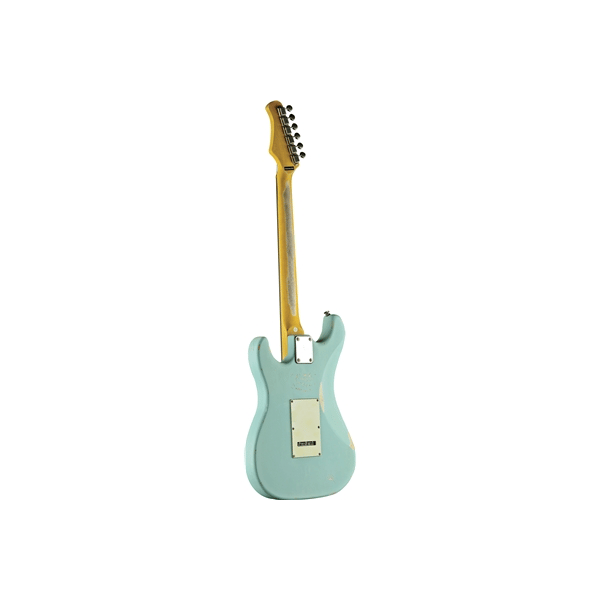 Eko Guitars S-300 Relic Daphne Blue