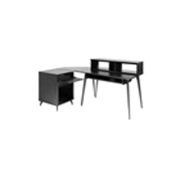 Gator Frameworks GFW-ELITEDESK-BLK Scrivania workstation Elite per studi e creator<br>
