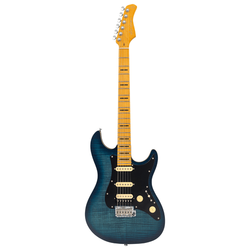 SIRE GUITARS S7 FM NEW GEN TBL (M) TRANS BLUE
