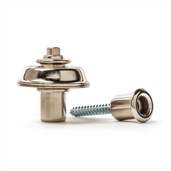 Dunlop SLS1401N Straplok Flush Mount Strap Retainer System, Nickel