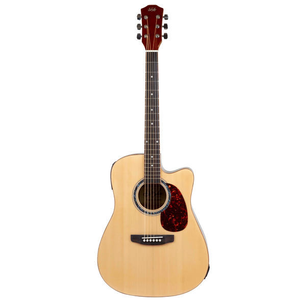DE SALVO CHITARRA ACUSTICA SOLID CUT-AWAY NATURAL EQ - EXPERT