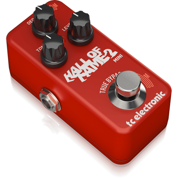 TC ELECTRONIC HALL OF FAME 2 MINI REVERB EFFETTO A PEDALE PER CHITARRA TONEPRINT E TECNOLOGIA MASH