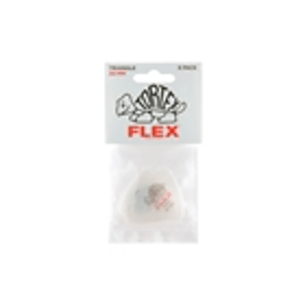Dunlop 456P.50 Tortex Flex Triangle .50 mm Pack/6