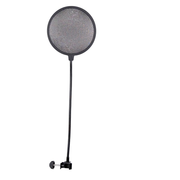 Gator Frameworks RI-POPFILTER Filtro anti-pop per microfono con montaggio a morsetto