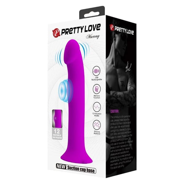 PRETTY LOVE - VIBRATEUR ET STIMULATEUR MURRAY VIOLET