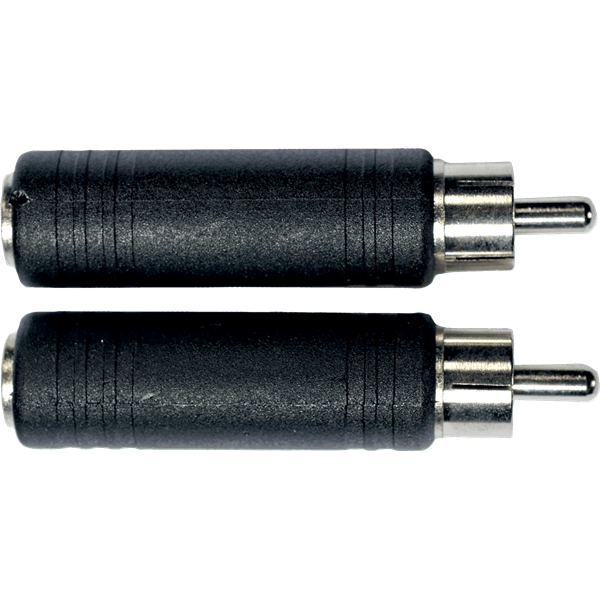 Yellow Cable AD08 Adattatore RCA Maschio/Jack Mono Femmina 2 Pcs