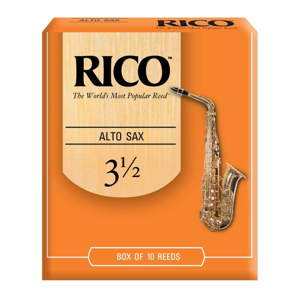 RICO Ance per Sax Alto in Mib, Misura 3.5, confezione 10 pz