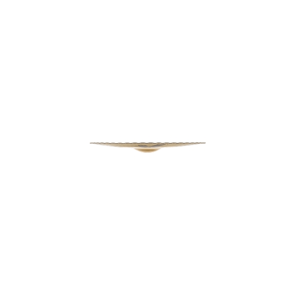 Zildjian K1226-14 1/4" K Custom Hybrid HiHat Bottom
