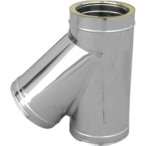 DK Braga in acciaio 316l a 45° doppia parete