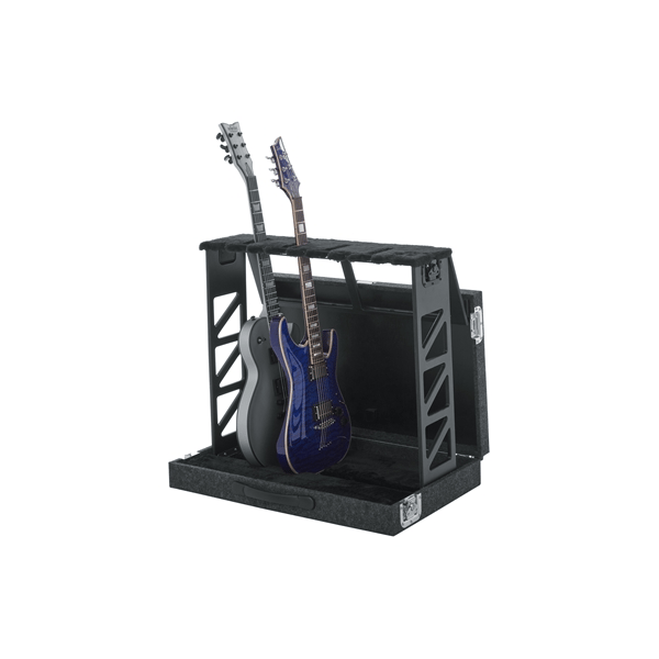 Gator Cases GTRSTD4 Supporto rack 4 chitarre richiudibile<br>