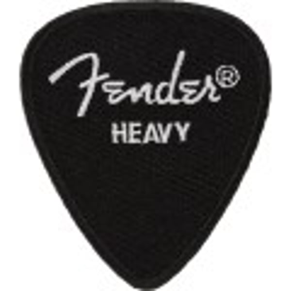 Toppa Plettro Fender, Nero