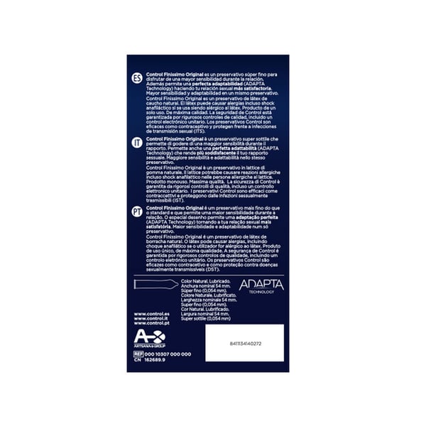 CONTROL FINISSIMO CONDOMS 24 UNITS