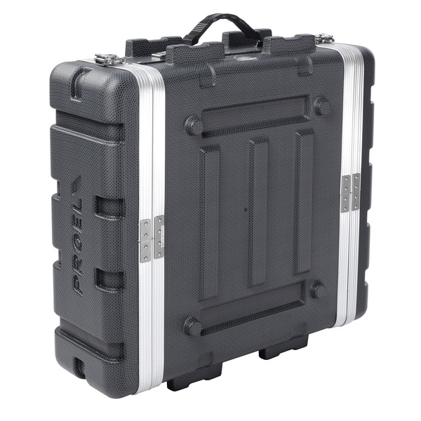 PROEL STAGE Custodia a rack 19' - 3 unità - realizzata in 'Polietilene FORCE'. Profondità interna utile: 420 mm