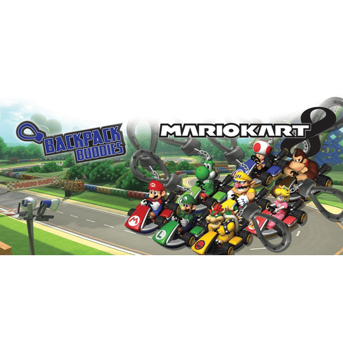 Mario Kart 8 Taschenanhänger Backpack Buddies Mystery Bags Display (24)