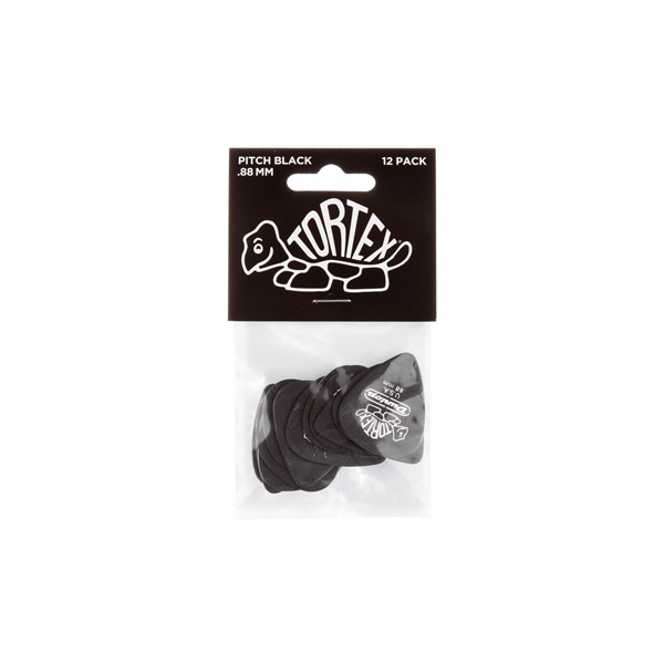 Dunlop 488P Pitch Black Standard .88